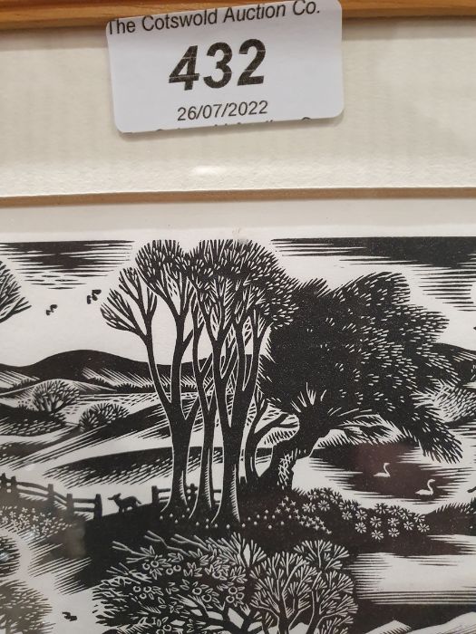 Gwenda Morgan (1908-1991)  Original woodblock print "The Seasons" 1/50, signed in pencil lower - Bild 6 aus 10