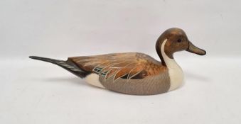 John Gewerth modern decoy duck by Four Ducks Unlimited of Canada, 48cm long