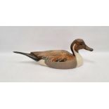 John Gewerth modern decoy duck by Four Ducks Unlimited of Canada, 48cm long