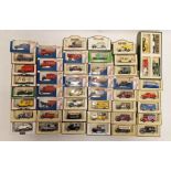 Two Boxes of boxed diecast models to include Lledo Days Gone, Matchbox Models of Yesteryear,