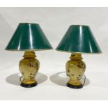 Pair of table lamps (2)