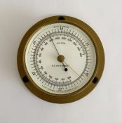 US Government aneroid barometer by Taylor Instrument Companies of Rochester, NY, USA, bearing