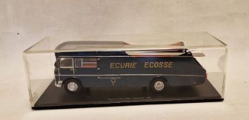 Cased S0285 Ecurie Ecosse Team Transporter 1959 diecast model
