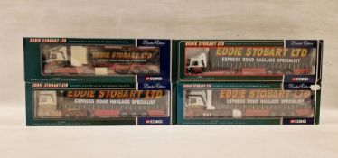 Four Boxed Limited Edition Corgi 1:50 scale diecast models to Include CC12901 Scania Topline