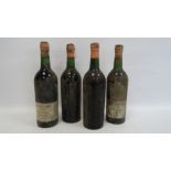 Three bottles of Graham 1970 vintage port and a bottle of Berry Bros and Rudd port (unlabelled) (4)