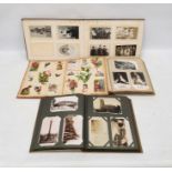 Quantity of postcard albums and photograph albums to include postcards from America, topographical