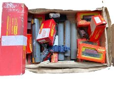 Collection of loose and boxed tin plate and plastic Hornby 00-gauge railway models to include Hornby