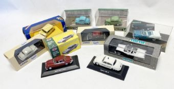 Collection of Corgi, Atlas Editions and Vitesse diecast model cars to include Corgi Classics D701