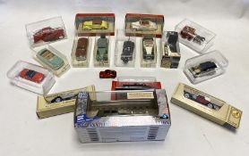 Collection of Matchbox, Lledo and Solido boxed and loose diecast model cars to include Solido