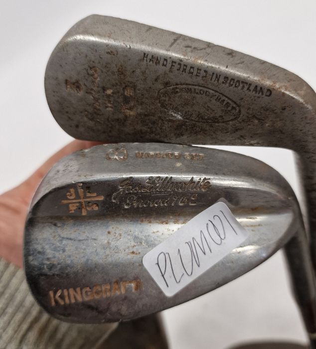Small quantity of vintage golf clubs to include a J Morris Special 8 iron, a Jazz Lillywhite 8 - Image 8 of 8