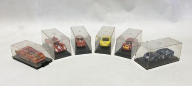 Five Best Model 1/43 diecast model cars to include Ferrari 250 LM 1965, ALFA ROMEO - TZ2 N 124 TARGA