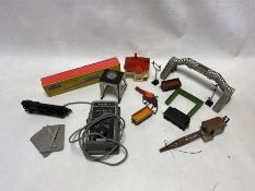 Triang 00 gauge locomotive with tender 46201 'Princess Elizabeth', Hornby Dublo 5030 Island Platform