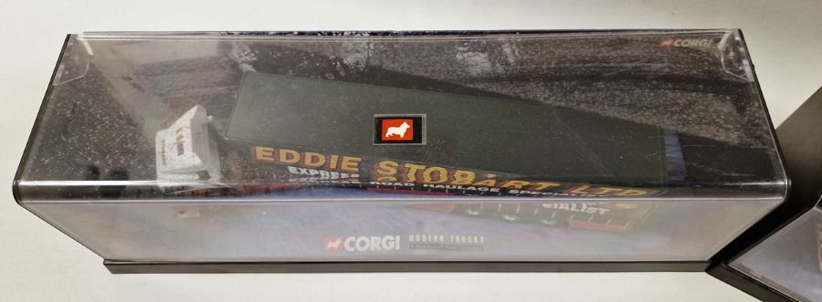 Two cased Corgi Classics Modern Trucks to include 75201 ERF Curtainside - Eddie Stobart LTD and - Image 2 of 4