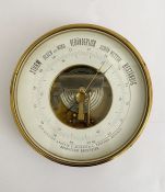 Early 20th century German brass cased holosteric barometer by G. Rodenstock (Munich & Wurzburg),