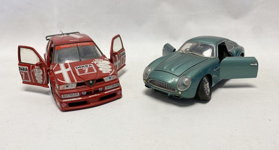 UT Models 1/18 scale Alfa Romeo 155 V6 T1  DTM class 1 together with a Road Signature 1/18 Scale - Image 2 of 2