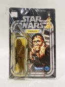 Star Wars Kenner 1977 Chewbacca figure in original packing