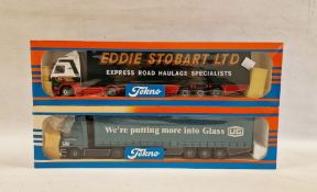 Tenko 1/50 scale diecast models to include 'The British Collection' #69 Stobart/Volvo Truck and #