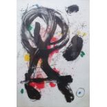 Joan Miro (1893-1983) Six colour limited edition lithographic print "Le Vendanguer - The Grape