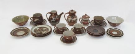 Harry Davis (1910-1986) & May Davis (1914-1998) for Crowan Pottery, a collection of studio pottery