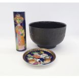 Rosenthal Studio Line Porcelaine Noire "Goddess" bowl designed by Bjorn Wiinblad (h. 14.5cm, diam.