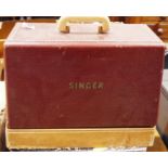 Singer sewing machine, no.BZK5-12 with case