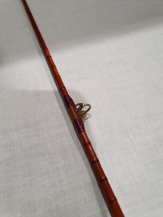 Vintage  B James and Son two piece cane fishing rod, a B James and Son, Richard Walker signature - Image 29 of 62