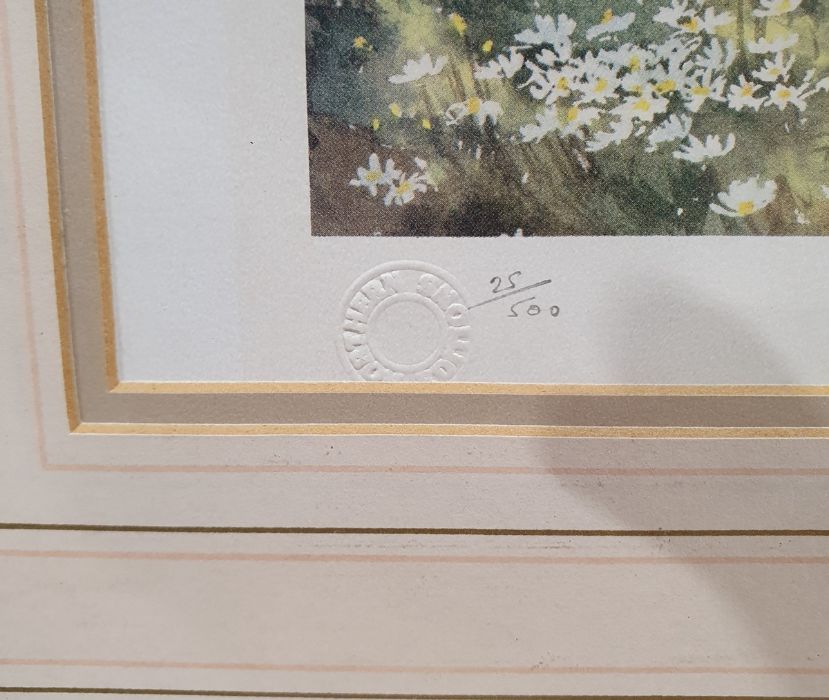 J E Halliday - 20th century Oil on board Rural landscape with dwellings, signed and dated 1983 lower - Image 9 of 10