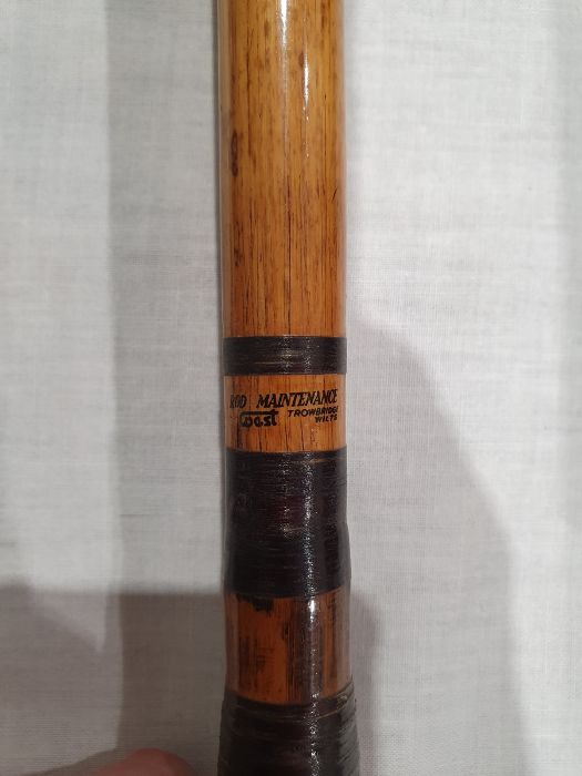 Vintage  B James and Son two piece cane fishing rod, a B James and Son, Richard Walker signature - Image 35 of 62