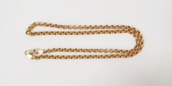 Gold chain marked 750, 10.5g