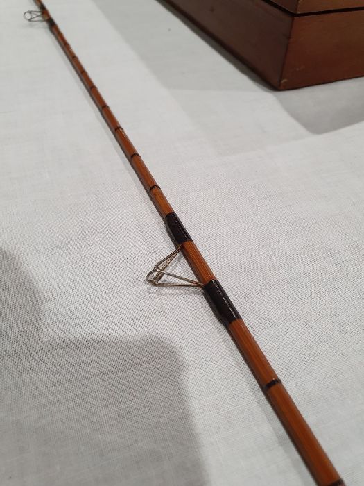 Vintage  B James and Son two piece cane fishing rod, a B James and Son, Richard Walker signature - Image 44 of 62