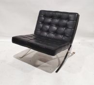 20th century Barcelona-style chair