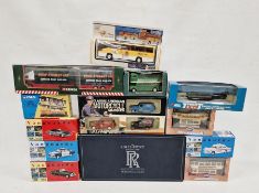 Collection of boxed Corgi, Lledo diecast models to The Rolls-Royce collection special 24-carat