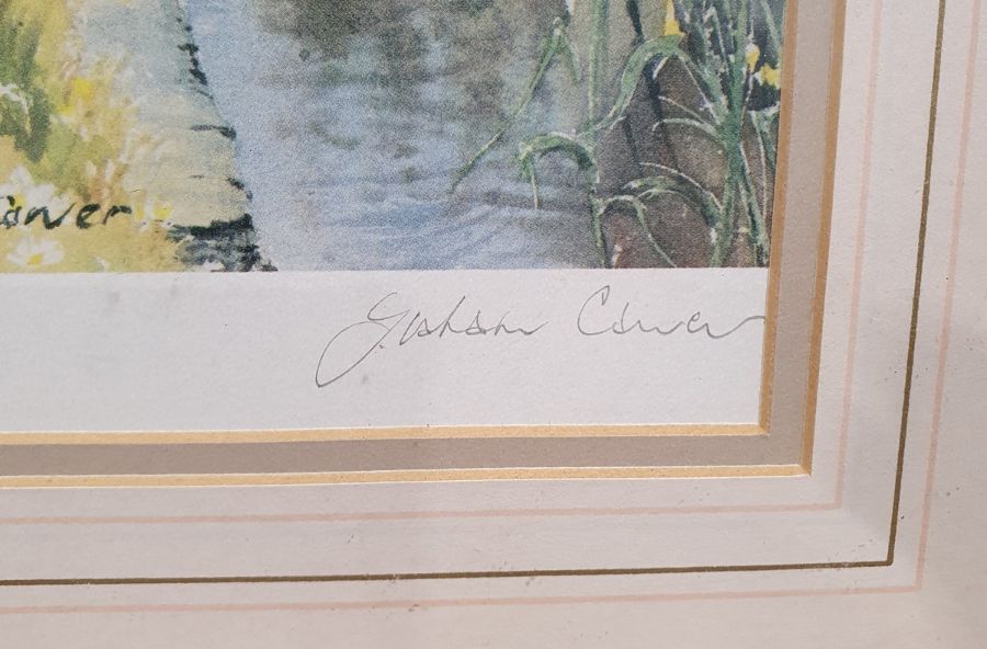 J E Halliday - 20th century Oil on board Rural landscape with dwellings, signed and dated 1983 lower - Image 8 of 10