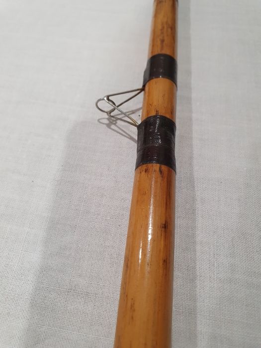 Vintage  B James and Son two piece cane fishing rod, a B James and Son, Richard Walker signature - Image 39 of 62
