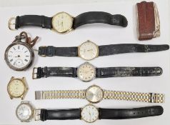 Tray of assorted mixed watches to include Timex, Sekonda, etc