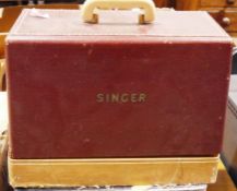 Singer sewing machine, no.BZK5-12 with case