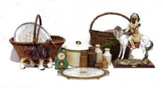 Quantity of T G Green blue Cornish kitchenware, a quantity of Royal Doulton 'Larchmont' chinaware's,