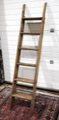 Wooden ladder