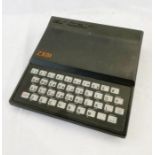 Sinclair ZX81 personal computer system with basic programing booklet