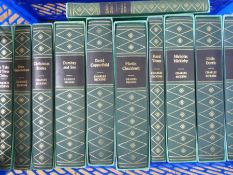 Folio Society Charles Dickens Works, 11 vols, all green cloth in green slip cases Guilino and
