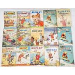 Rupert Annuals and Adventure Series to include:- Adventure Series 12, 24, 23, 21, 22 and 48 and