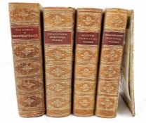 Fine bindings "Wordsworth's Poetical Works", "Scott's Poetical Works", "Chaucer's Poetical