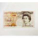 £10.00 bank note of kentfield without any serial number, possibly a forgery. Interesting