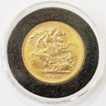 Gold sovereign 1966