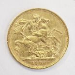 Victorian sovereign, Melbourne mint 1880