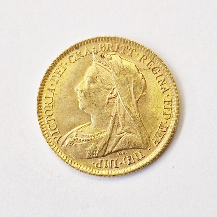 Gold half-sovereign 1900 - Bild 2 aus 2