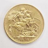 Victorian sovereign 1872