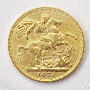 Victorian sovereign, Sydney mint 1873