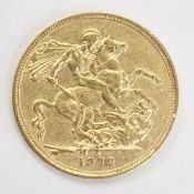 Victorian sovereign 1872