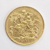 Victorian sovereign, Melbourne mint 1879